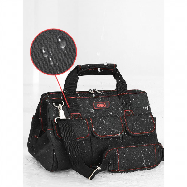 Сумка для инструментов Deli DL430902 "Black Edition"