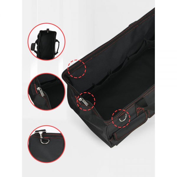 Сумка для инструментов Deli DL430904 "Black Edition"