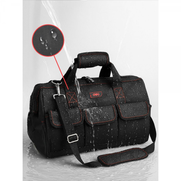 Сумка для инструментов Deli DL430904 "Black Edition"