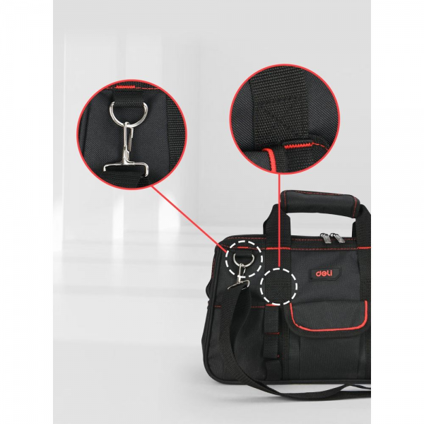 Сумка для инструментов Deli DL430905 "Black Edition"