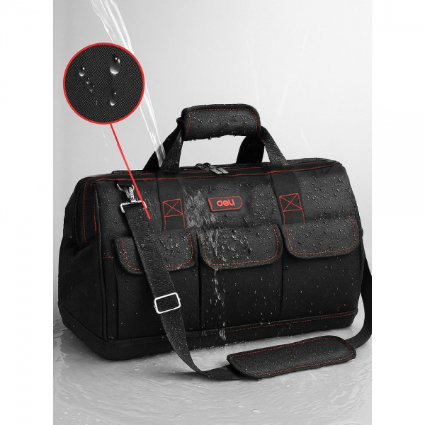 Сумка для инструментов Deli DL430906 "Black Edition"