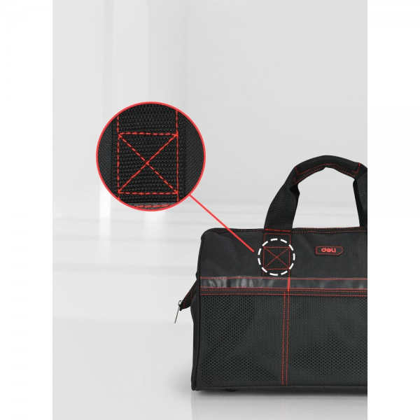 Сумка для инструментов Deli DL430907 "Black Edition"