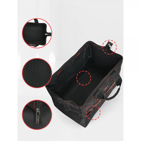 Сумка для инструментов Deli DL430907 "Black Edition"