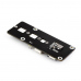 Плата интерфейсная ACD Waveshare PCIe To M.2 Adapter Board (C) for Raspberry Pi 5 , Supports NVMe Protocol M.2 Solid State Drive, High-speed Reading/Writing