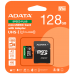 Карта памяти microSDXC 128GB ADATA Speed Plus UHS-I U3/V30/A2, up to 180/160 MB/s, Durable (Water-/Shock-/X-Ray-Proof)