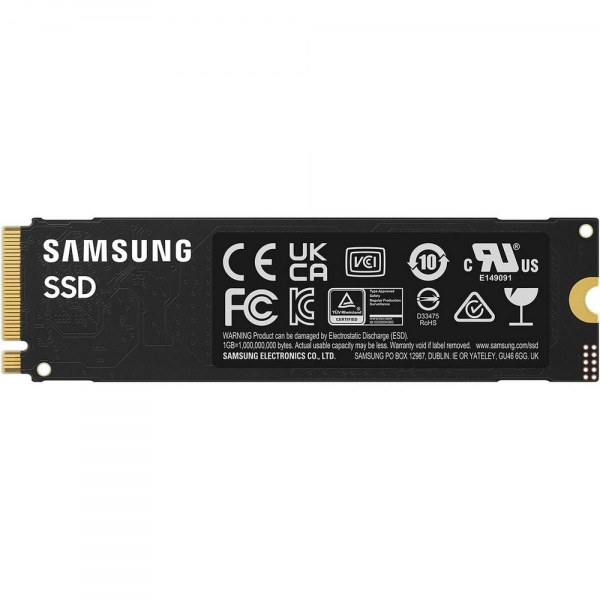 Твердотельный накопитель SSD Samsung M.2 2280 1 TB 990 EVO PLUS PCIe 4.0 x 4 / 5.0 x 2 NVMe