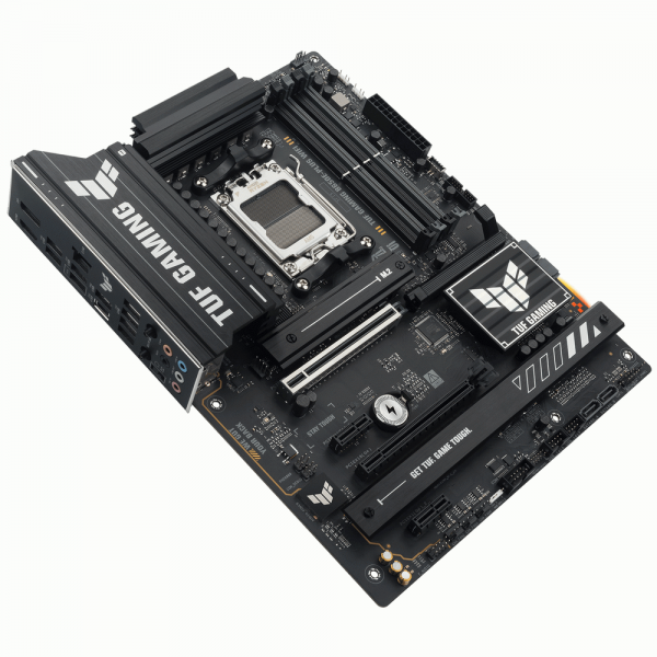 Материнская плата ASUS TUF GAMING B650E-PLUS WIFI AM5 ATX 4xDDR5 2xPCIEx16 2xPCIEx1 3xM.2 USB-C DP HDMI 2.5GLAN Wi-Fi 6E