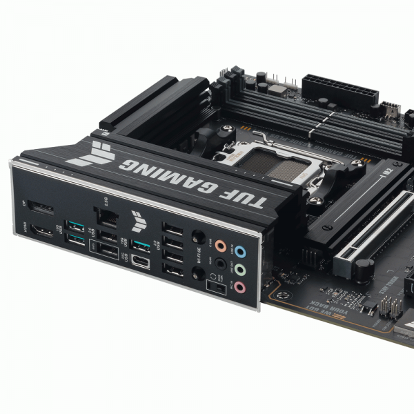 Материнская плата ASUS TUF GAMING B650E-PLUS WIFI AM5 ATX 4xDDR5 2xPCIEx16 2xPCIEx1 3xM.2 USB-C DP HDMI 2.5GLAN Wi-Fi 6E