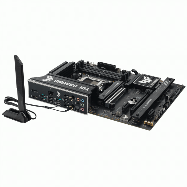 Материнская плата ASUS TUF GAMING B650E-PLUS WIFI AM5 ATX 4xDDR5 2xPCIEx16 2xPCIEx1 3xM.2 USB-C DP HDMI 2.5GLAN Wi-Fi 6E