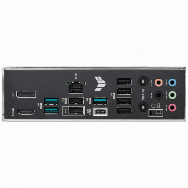 Материнская плата ASUS TUF GAMING B650E-PLUS WIFI AM5 ATX 4xDDR5 2xPCIEx16 2xPCIEx1 3xM.2 USB-C DP HDMI 2.5GLAN Wi-Fi 6E