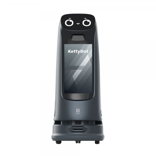 Сервисный робот-доставщик PuduRobotics модели KettyBot Pro (цвет: черный)