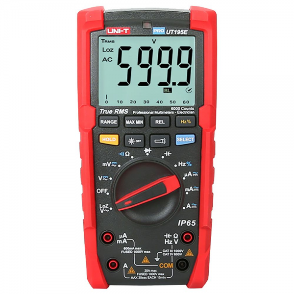 Профессиональный мультиметр UNI-T UT195E bp Bad Pack