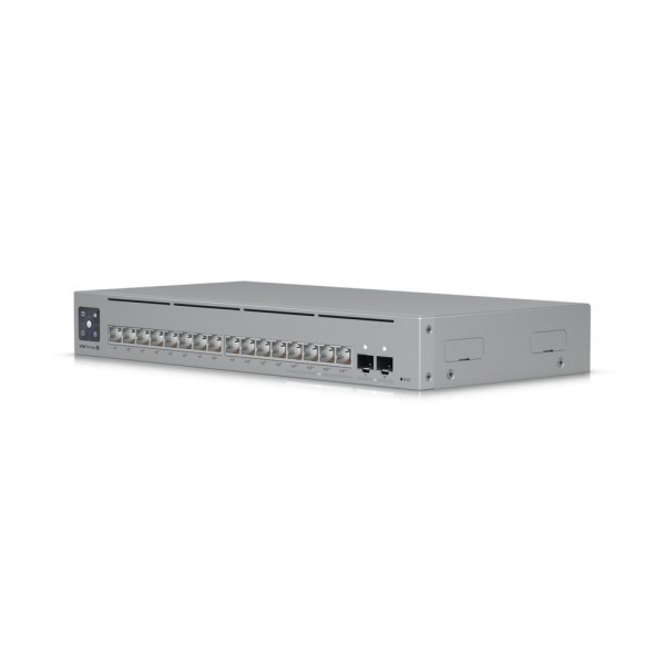 Коммутатор Ubiquiti BadPack UniFi Switch Pro Max 16 PoE PoE-коммутатор в стойку, 4х 2.5G RJ45, 12х 1G RJ45, 2х 10G SFP+, раздача 180 Вт bp