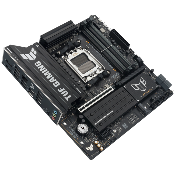 Материнская плата ASUS TUF GAMING B850M-PLUS II AM5 mATX 4хDDR5 PCIEx16 PCIEx1 USB-C DP HDMI 3xM.2 2.5GLAN