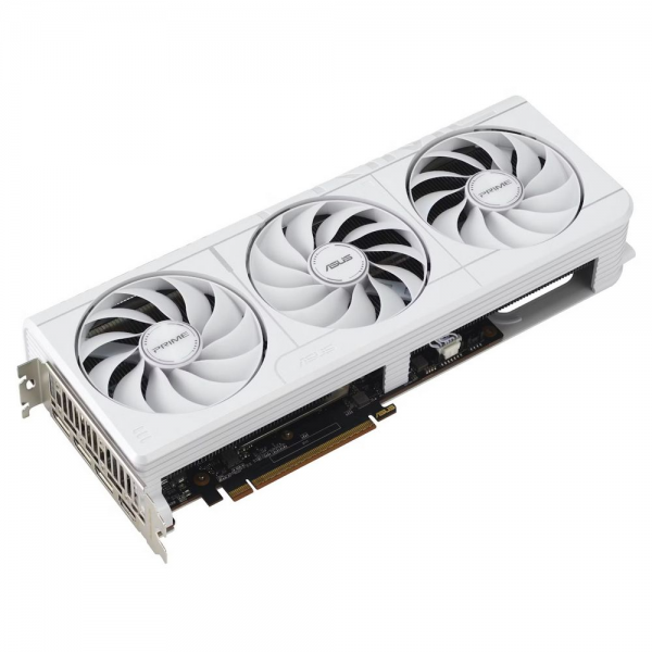 Видеокарта ASUS RX9070XT PRIME WHITE OC 16GB GDDR6 256bit 3xDP HDMI 3FAN RTL (PRIME-RX9070XT-O16G-WHITE)