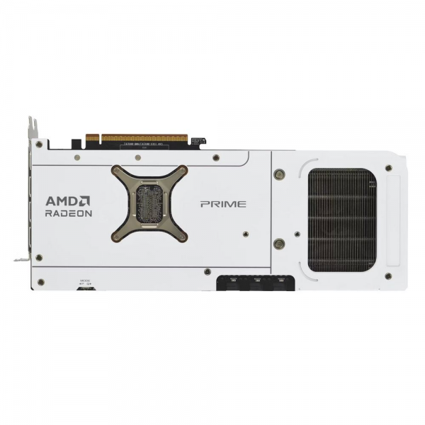 Видеокарта ASUS RX9070XT PRIME WHITE OC 16GB GDDR6 256bit 3xDP HDMI 3FAN RTL (PRIME-RX9070XT-O16G-WHITE)