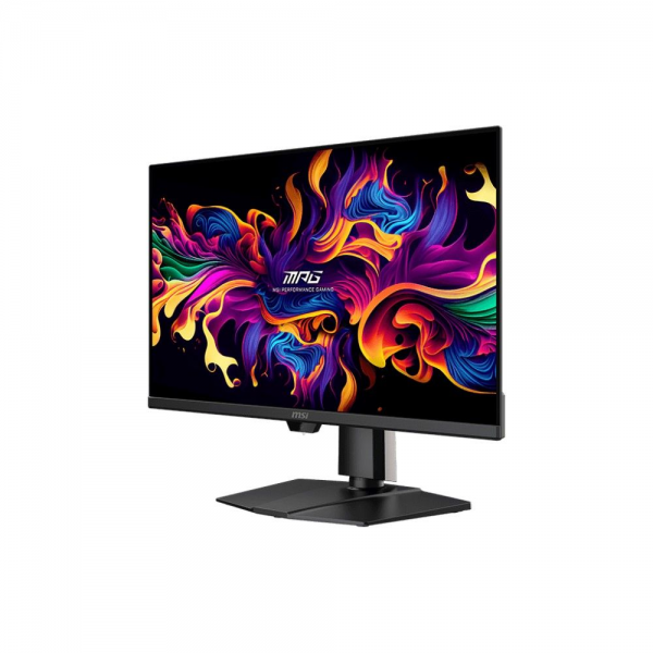Монитор 26.5" MSI MPG 271QR QD-OLED X50 QD-OLED, 2560x1440, 500Hz, 0,03ms, 300сd/m, 1500000:1, HDR10 | 2xHDMI(2.1), DP(2.1a), Type-C(PD-98W), 2xUSB3.2 | HAS, Pivot, Swivel, InPSU, Vesa 100, Black