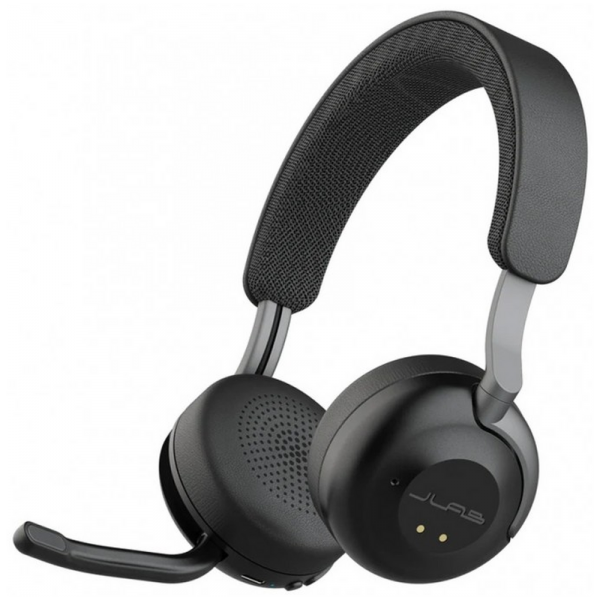 Беспроводная гарнитура Jlab Epic Work ANCWireless Duo with Stand,Link USB- C (PN:HBEPICWORKRBLK63)