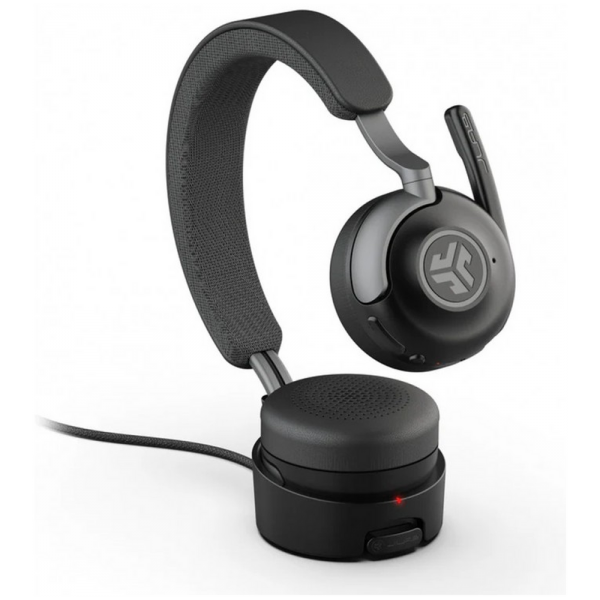 Беспроводная гарнитура Jlab Epic Work ANCWireless Duo with Stand,Link USB- C (PN:HBEPICWORKRBLK63)