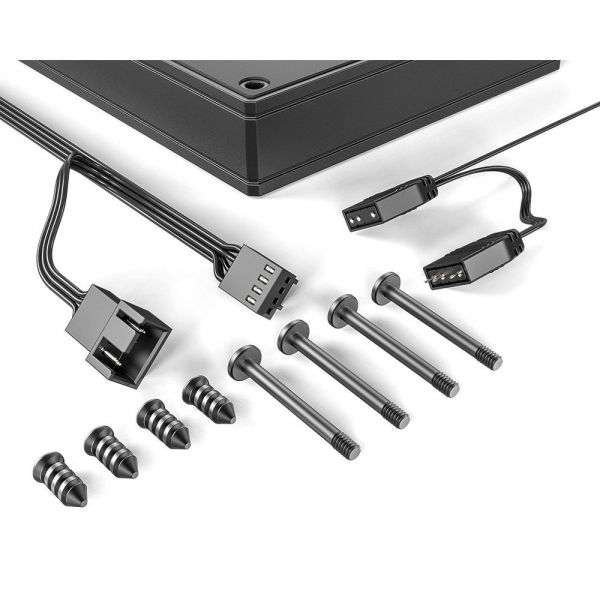 Вентилятор в корпус ID-Cooling AS-120-ARGB-K BLACK / PWM / Silent
