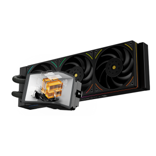 Жидкостная система охлаждения Thermalright Hyper Vision 360 Argb Black/ Display/ all Intel/AMD