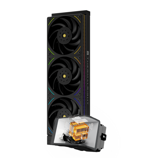 Жидкостная система охлаждения Thermalright Hyper Vision 360 Argb Black/ Display/ all Intel/AMD