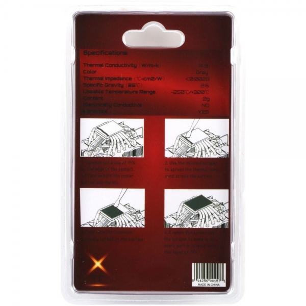 Термопаста Thermal Grease Thermalright TFX 2g / blister+spatula