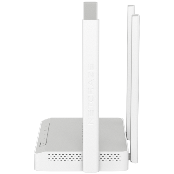 Маршрутизатор (Keenetic) Netcraze Viva (NC-1913) Гигабитный интернет-центр с Mesh Wi-Fi 5 AC1200, 4-портовым Smart-коммутатором и многофункциональным портом USB
