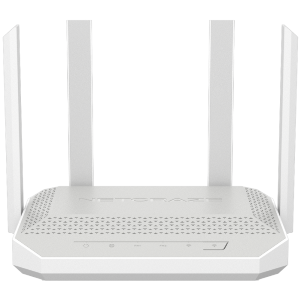 Маршрутизатор (Keenetic) Netcraze Giga (NC-1012) Мультигигабитный интернет-центр с Mesh Wi-Fi 6 AX3000, Smart-коммутатором 1×2.5G/SFP и 4×1G, многофункциональными портами USB 3.0 и 2.0