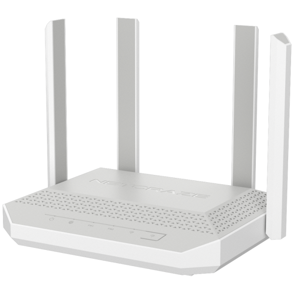 Маршрутизатор (Keenetic) Netcraze Ultra (NC-1812) Мультигигабитный интернет-центр с Mesh Wi-Fi 7 BE7200, Smart-коммутатором 1×10G, 1×2.5G и 4×1G, многофункциональными портами USB 3.2 и 2.0