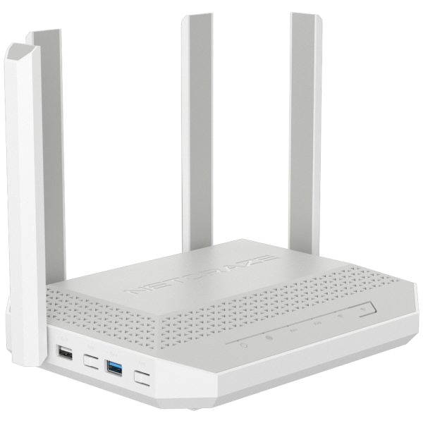 Маршрутизатор (Keenetic) Netcraze Ultra (NC-1812) Мультигигабитный интернет-центр с Mesh Wi-Fi 7 BE7200, Smart-коммутатором 1×10G, 1×2.5G и 4×1G, многофункциональными портами USB 3.2 и 2.0