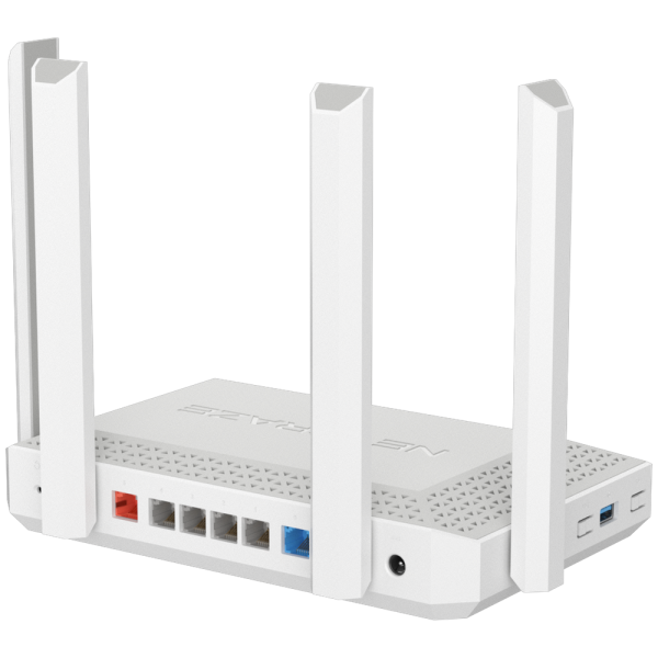 Маршрутизатор (Keenetic) Netcraze Ultra (NC-1812) Мультигигабитный интернет-центр с Mesh Wi-Fi 7 BE7200, Smart-коммутатором 1×10G, 1×2.5G и 4×1G, многофункциональными портами USB 3.2 и 2.0