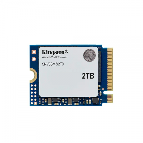 Твердотельный накопитель SSD Kingston NV3 SNV3SM3/2T0 2TB, M.2 2230, PCIe 4.0 x4, NVM Express, TBW 640TB