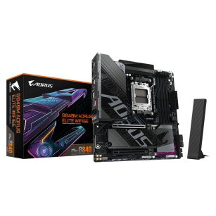 Материнская плата Gigabyte B840M AORUS ELITE WIFI6E, RTL