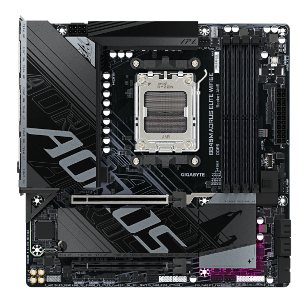 Материнская плата Gigabyte B840M AORUS ELITE WIFI6E, RTL