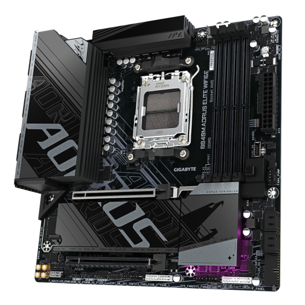 Материнская плата Gigabyte B840M AORUS ELITE WIFI6E, RTL