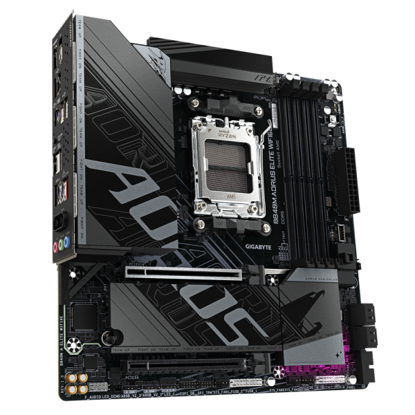 Материнская плата Gigabyte B840M AORUS ELITE WIFI6E, RTL