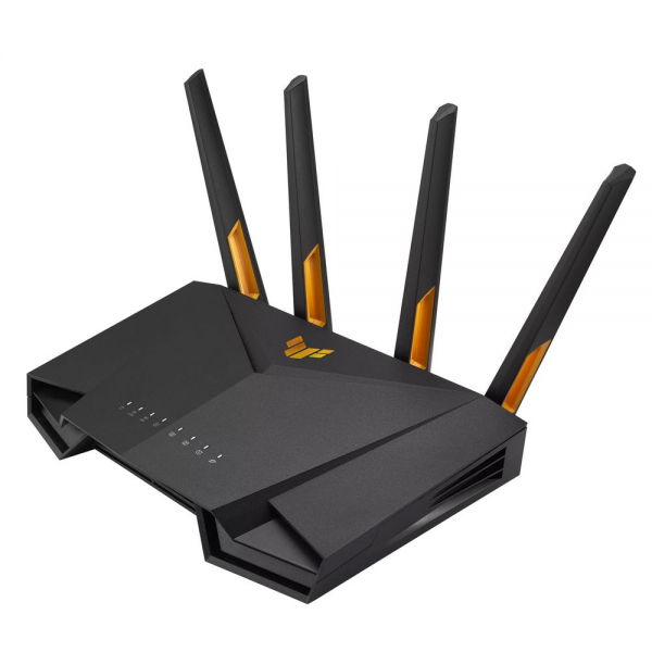 Маршрутизатор ASUS Bad Pack TUF-AX3000 WiFi 6 4x1G USB 2402+1733+574Mbps 5GHz/2.4GHz (90IG0790-MO3B00) (760344)