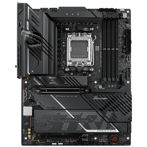Материнская плата ASUS ROG STRIX X870E-H GAMING WIFI7 AM5 ATX 4xDDR5 2xPCIEx16 4xM.2 3xUSB-C HDMI 5GLAN WIFI 7