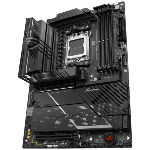 Материнская плата ASUS ROG STRIX X870E-H GAMING WIFI7 AM5 ATX 4xDDR5 2xPCIEx16 4xM.2 3xUSB-C HDMI 5GLAN WIFI 7