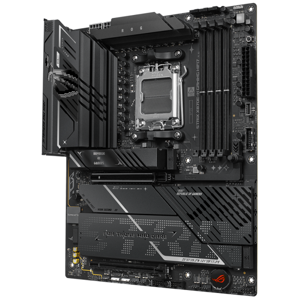 Материнская плата ASUS ROG STRIX X870E-H GAMING WIFI7 AM5 ATX 4xDDR5 2xPCIEx16 4xM.2 3xUSB-C HDMI 5GLAN WIFI 7