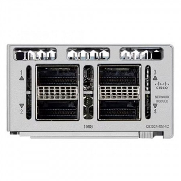 Модуль интерфейсный CISCO Catalyst 9300X 4x 100G/40G Network Uplink Module (QSFP+/QSFP28), C9300X-NM-4C