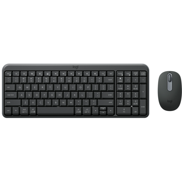 Клавиатура + Мышка беспроводные BT Logitech MK250,Graphite (920-013853)