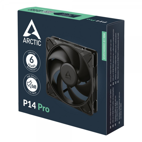 Вентилятор корпусной ARCTIC P14 Pro - retail (ACFAN00313A)