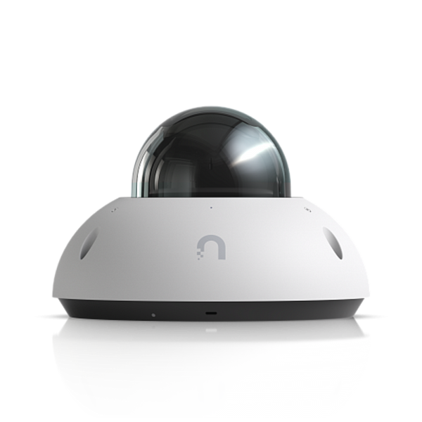 Ubiquiti UniFi Protect Camera G6 Dome White Купольная камера 4K PoE, с ночным видением, интеллектуальным распознаванием и прочным антивандальным корпусом.
