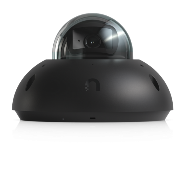 Ubiquiti UniFi Protect Camera G6 Dome Black Купольная камера 4K PoE, с ночным видением, интеллектуальным распознаванием и прочным антивандальным корпусом.