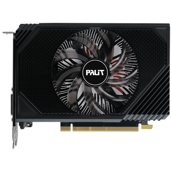Видеокарта Palit RTX3050 STORMX OC 6GB GDDR6 96bit DVI DP HDMI 1FAN ITX RTL