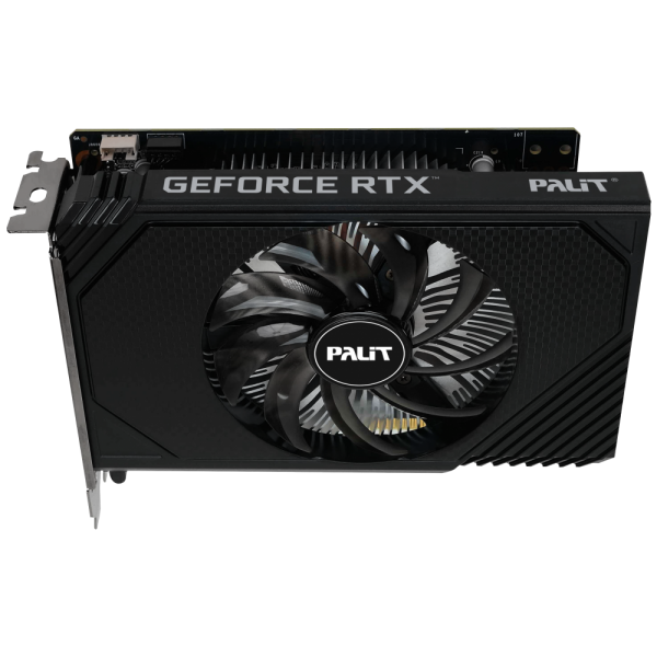 Видеокарта Palit RTX3050 STORMX 6GB GDDR6 96bit DVI DP HDMI 1FAN ITX RTL