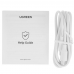 Беспроводное зарядное устройство 2-в-1 UGREEN W528 (45055) 2-in-1 Wireless Charger for Iphone 7.5W & AirPods с кабелем USB-C-USB-C. Цвет: белый