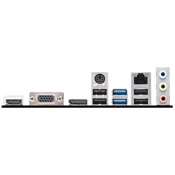 Материнская плата MSI PRO H610M-G H610, LGA1700, 2*DDR5, 1*PCIEx16, 1*PCIEx1, 1*M.2, 4*USB3.2Gen1, 6*USB2.0, 4*SATA3.0, 1G, VGA, DP, HDMI, M-ATX, BULK